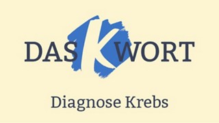 Schriftzug Das K Wort Diagnose Krebs